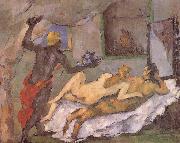 Paul Cezanne afternoon in naples